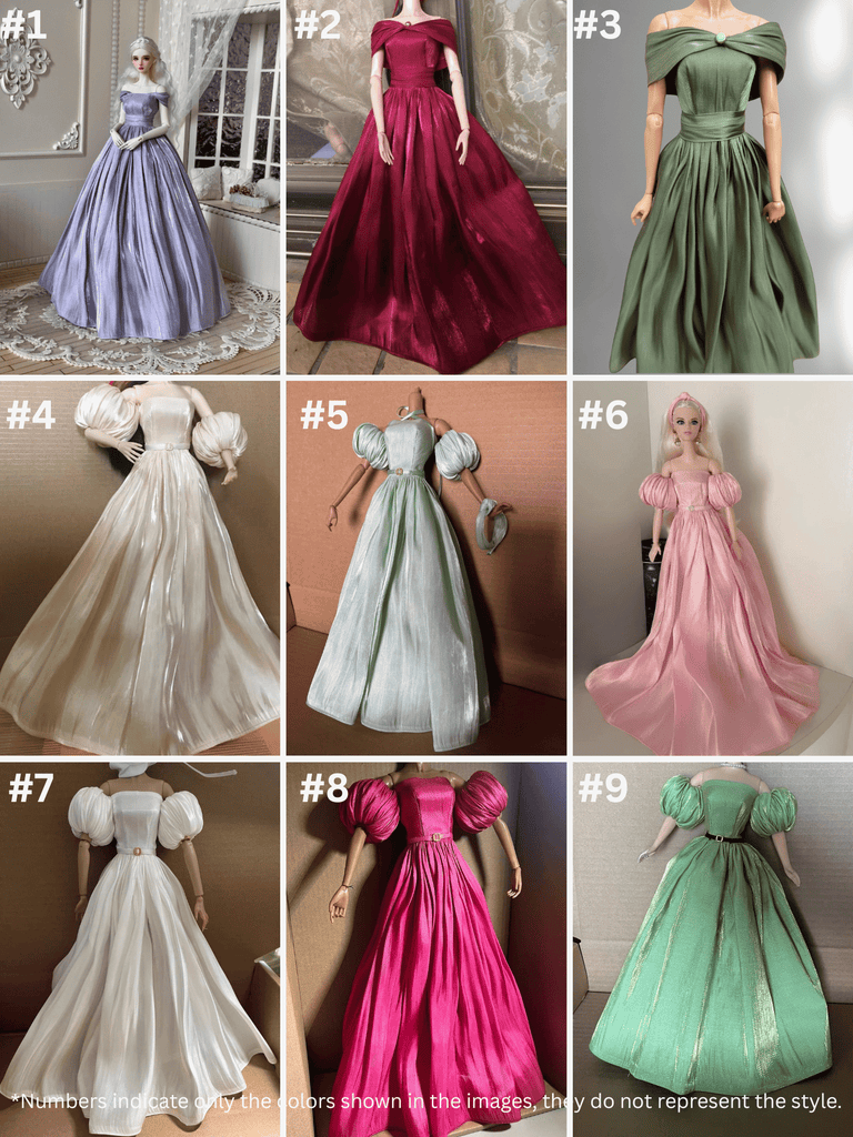 1/6 BJD Princess Dress