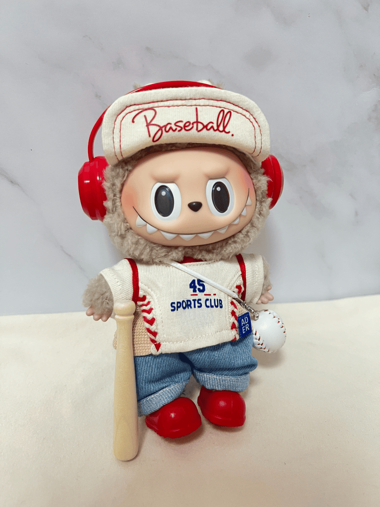 Labubu Baseball Outfit Set