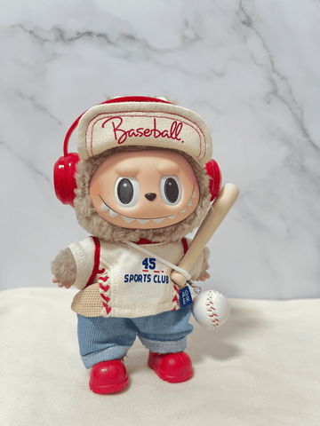 Labubu Baseball Outfit Set