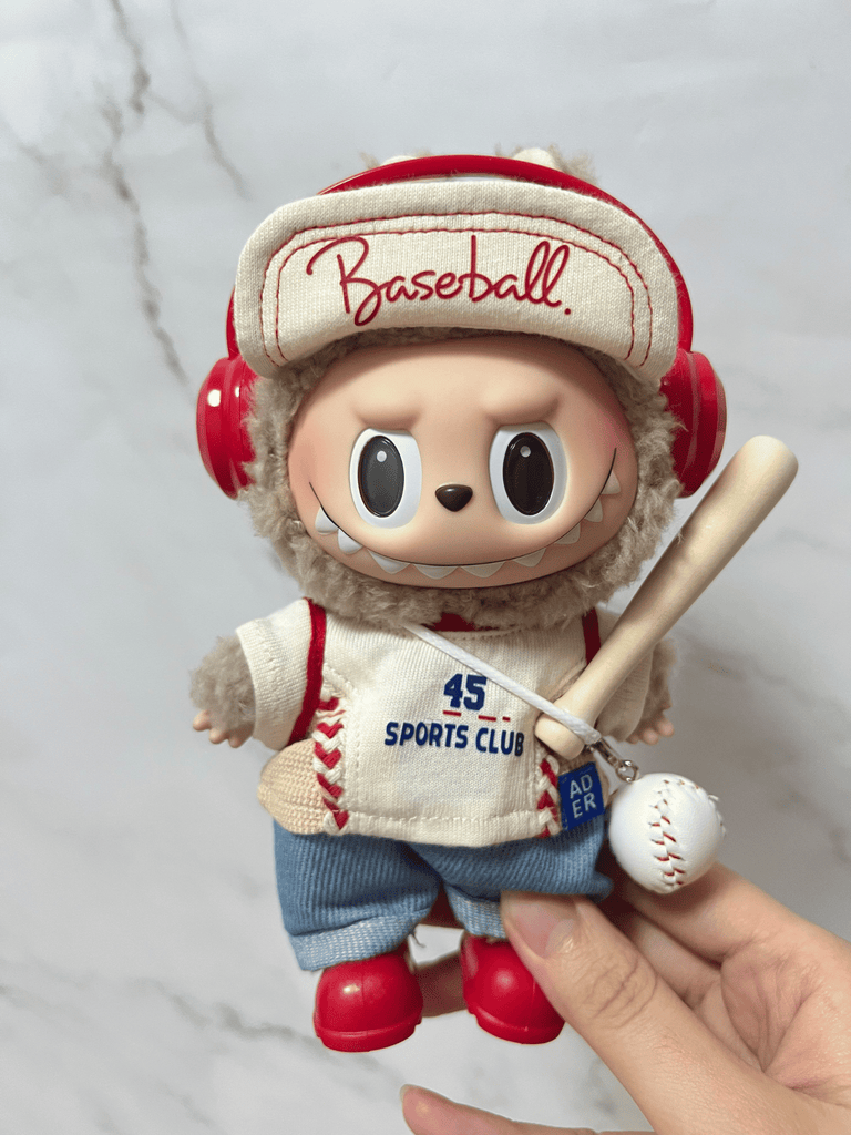 Labubu Baseball Outfit Set