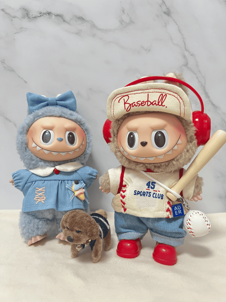 Labubu Baseball Outfit Set
